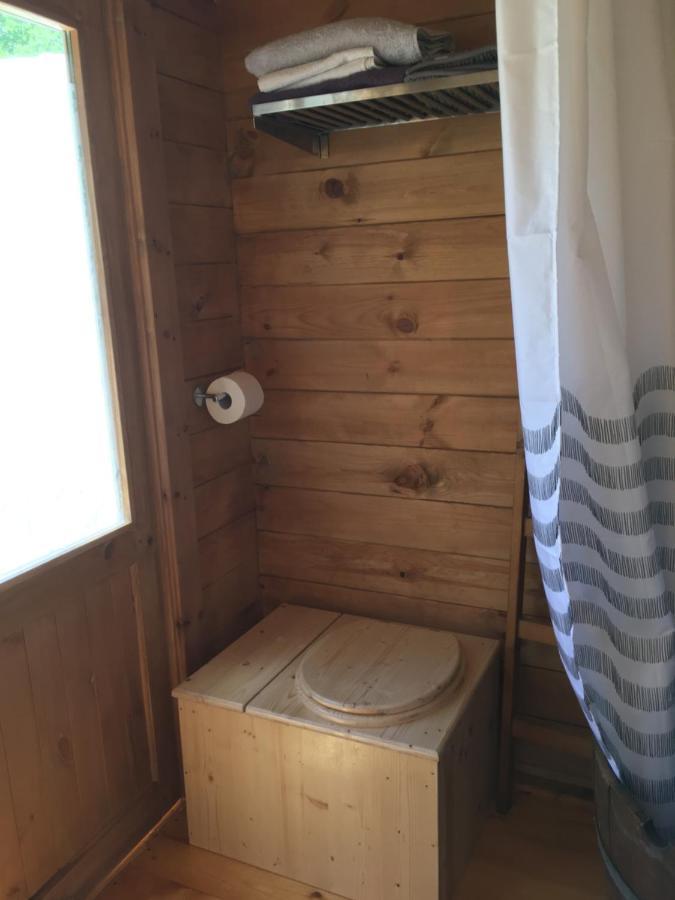 Yourte Et Son Bain Nordique Frechet-Aure Luaran gambar