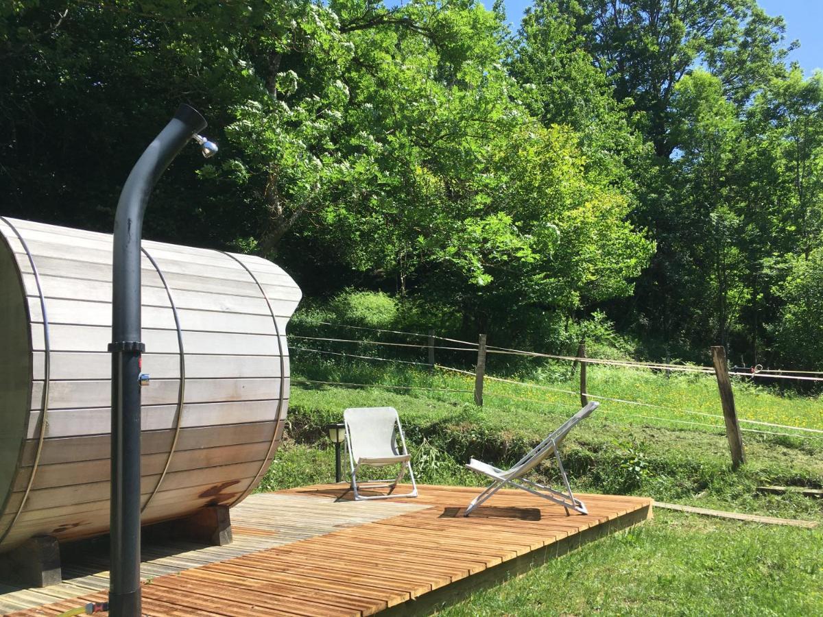 Yourte Et Son Bain Nordique Frechet-Aure Luaran gambar